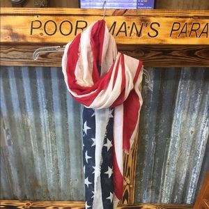 American flag scarf